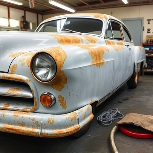 vehicle restoration process