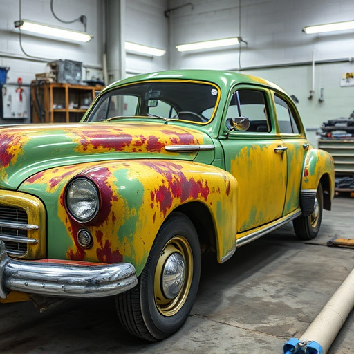 vehicle restoration process