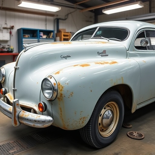 vehicle restoration process