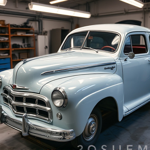 vehicle restoration process