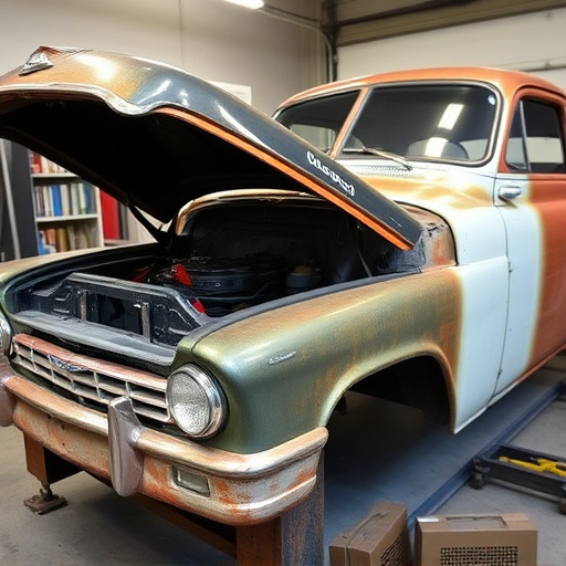 vehicle restoration process