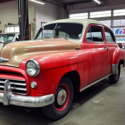 vehicle restoration process