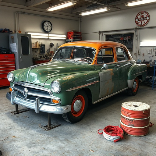 vehicle restoration process