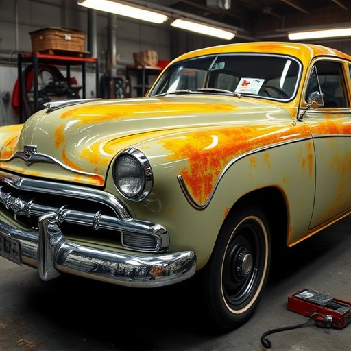 vehicle restoration process