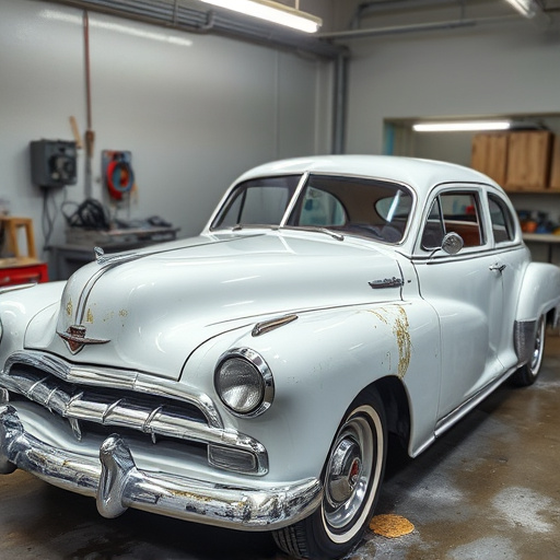 vehicle restoration process