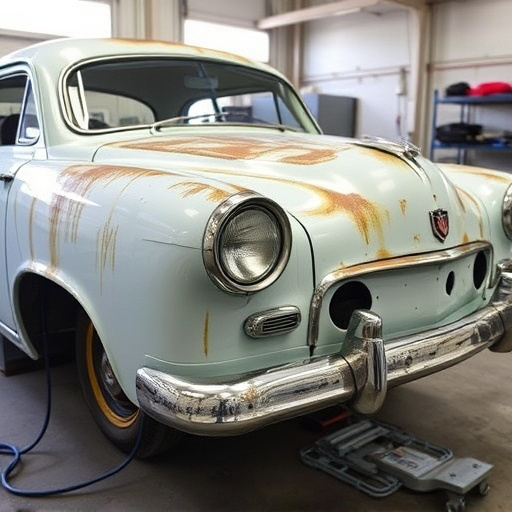 vehicle restoration process