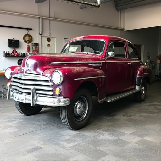 vehicle restoration process