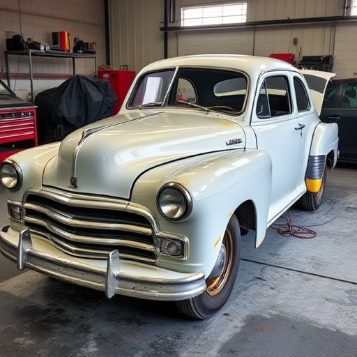 vehicle restoration process