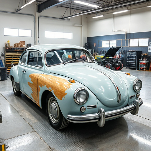 vehicle restoration process