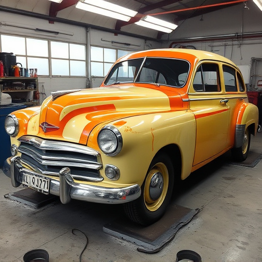 vehicle restoration process