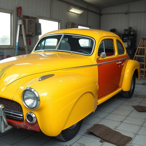 vehicle restoration process