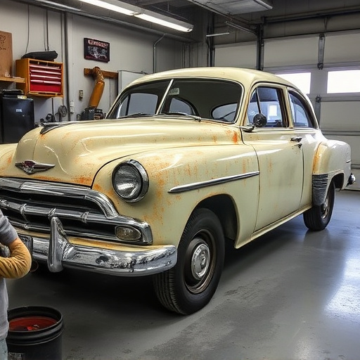 vehicle restoration process