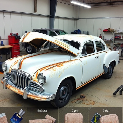 vehicle restoration process