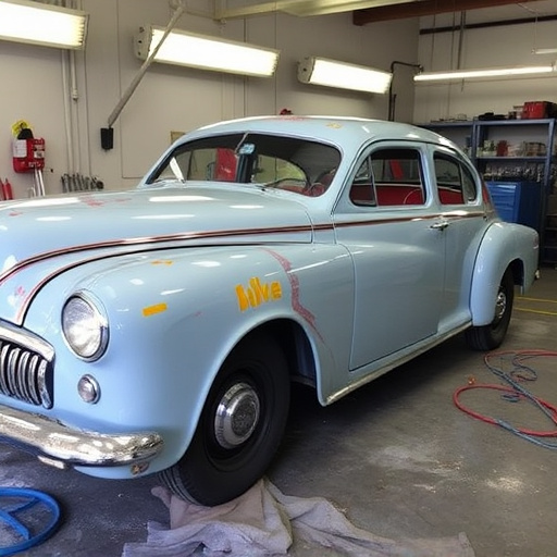 vehicle restoration process