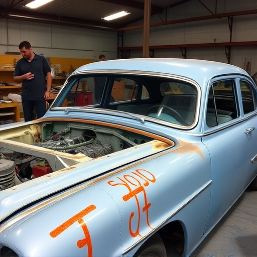 vehicle restoration process