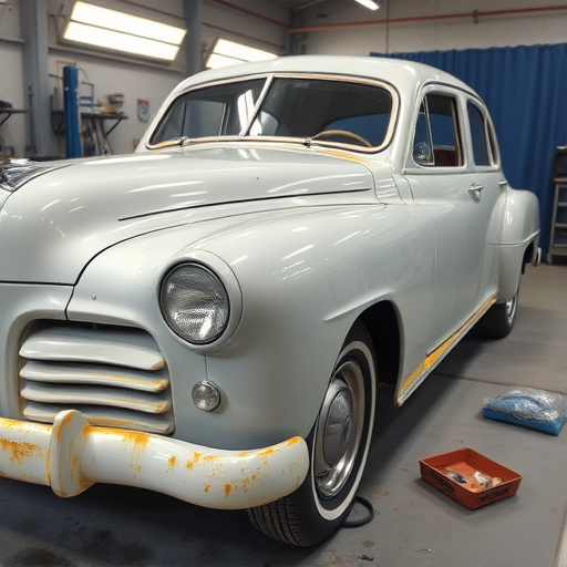 vehicle restoration process