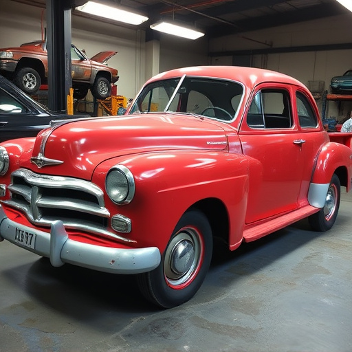 vehicle restoration process