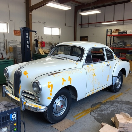 vehicle restoration process