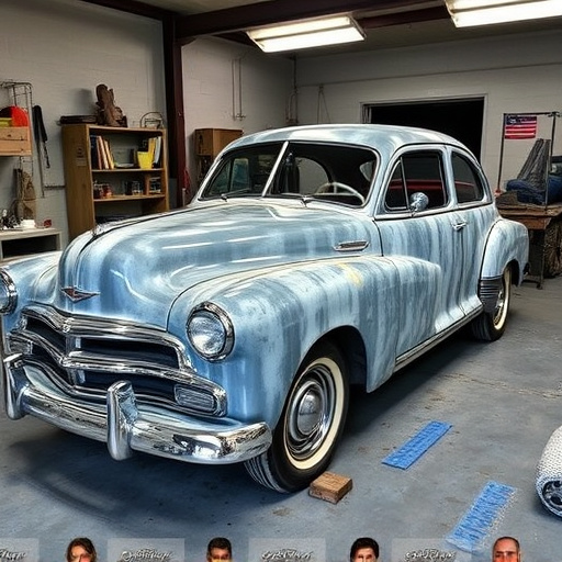 vehicle restoration process