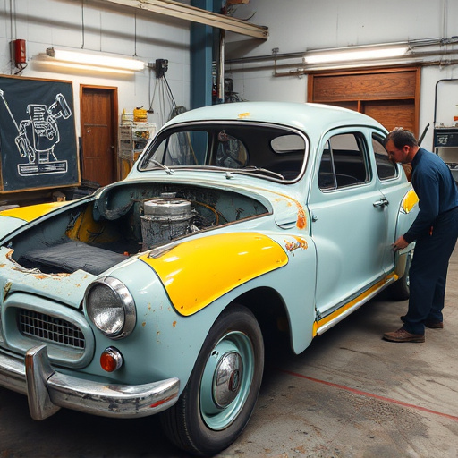 vehicle restoration process