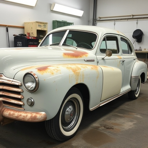 vehicle restoration process