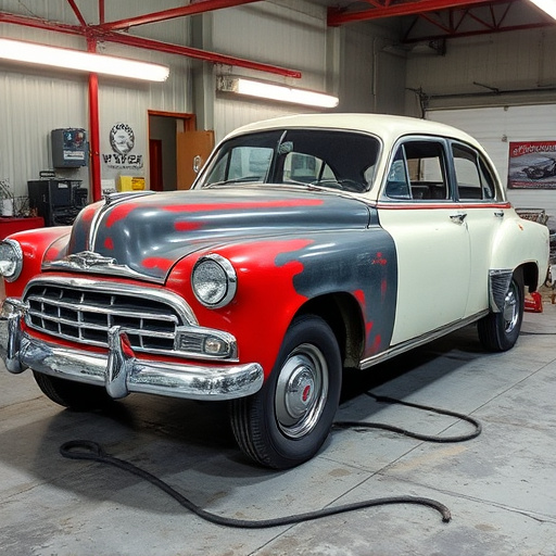 vehicle restoration process