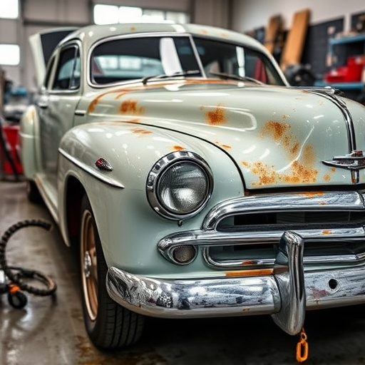 vehicle restoration process