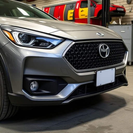 Mastering Bumper Collision Repair: Paint Matching & Buffing Techniques