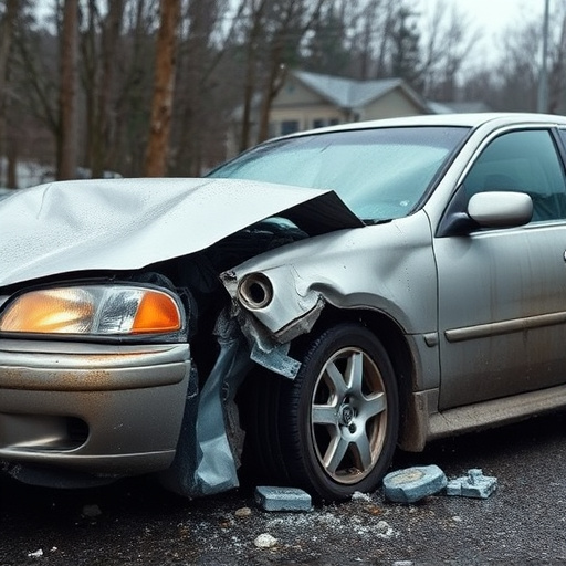 car crash damage