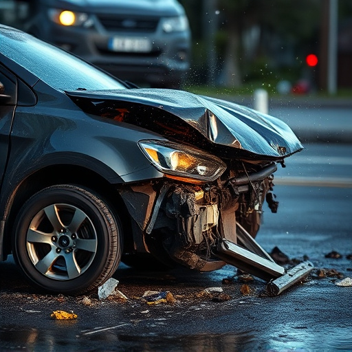 car crash damage
