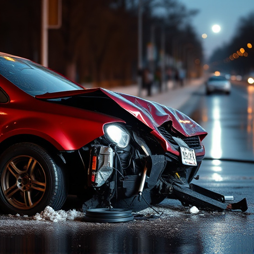 car crash damage
