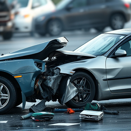 car crash damage