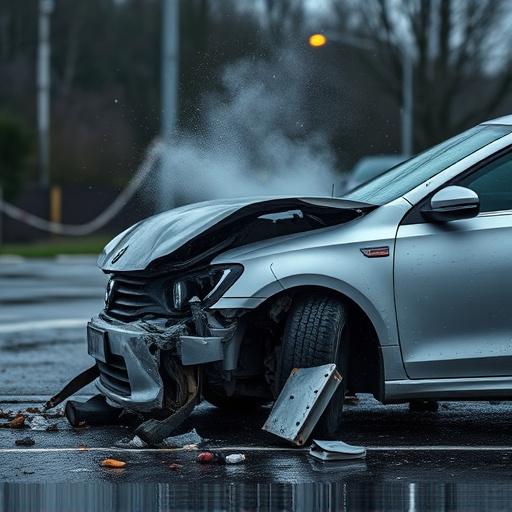 car crash damage