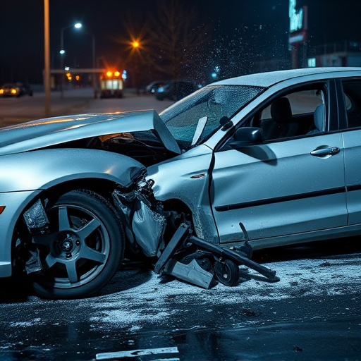 car crash damage