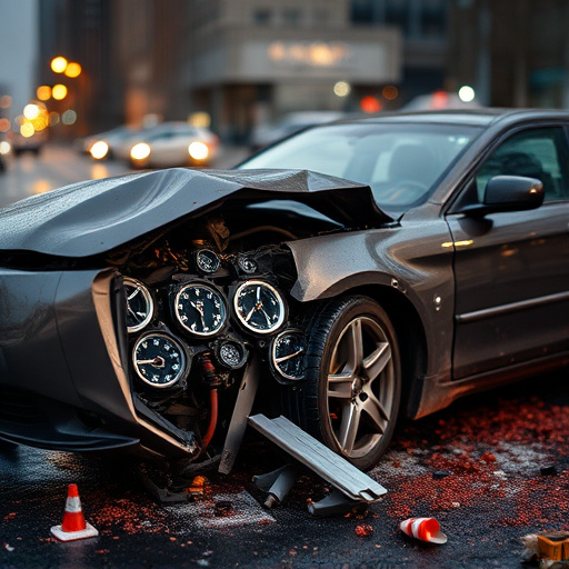car crash damage
