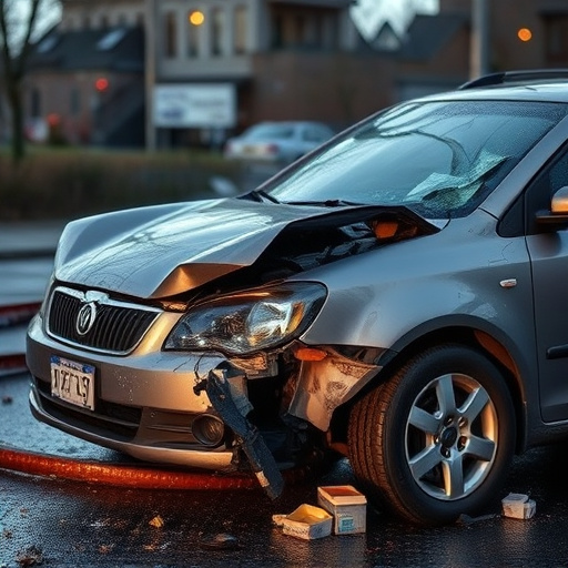 car crash damage