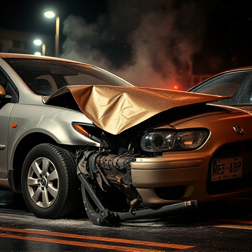 car crash damage