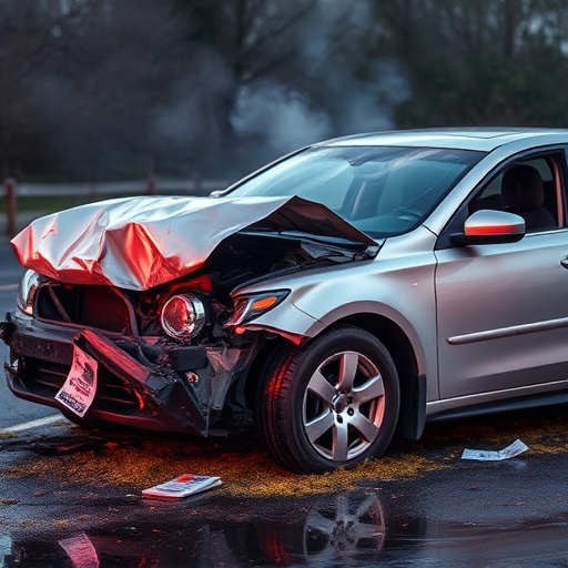 car crash damage
