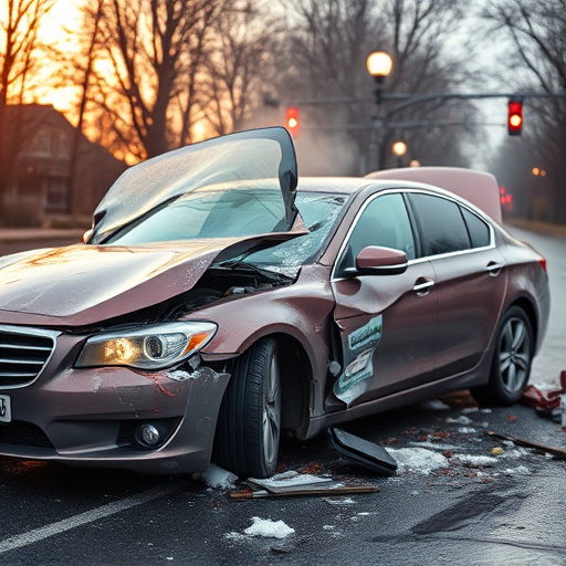 car crash damage