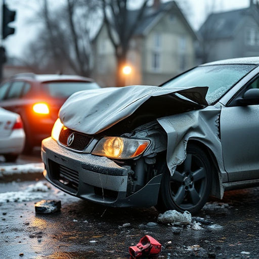 car crash damage