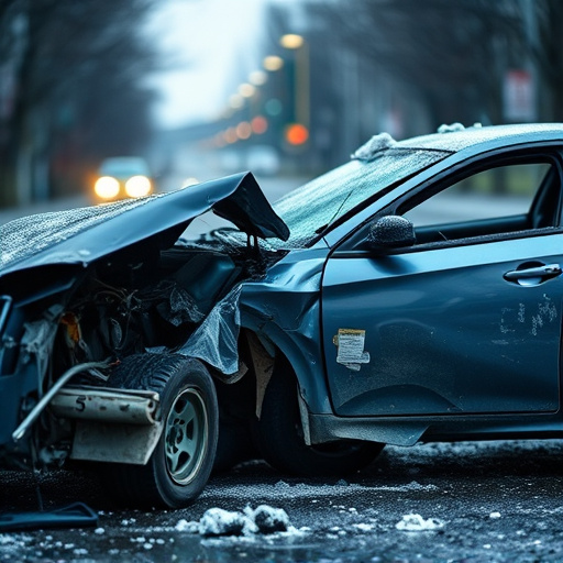 car crash damage