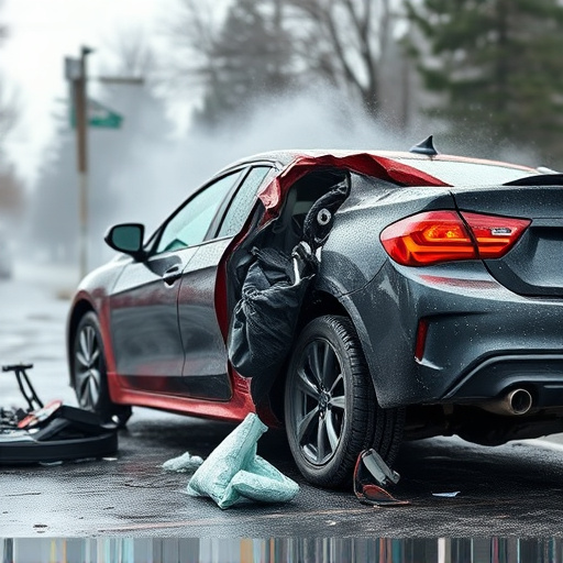 car crash damage