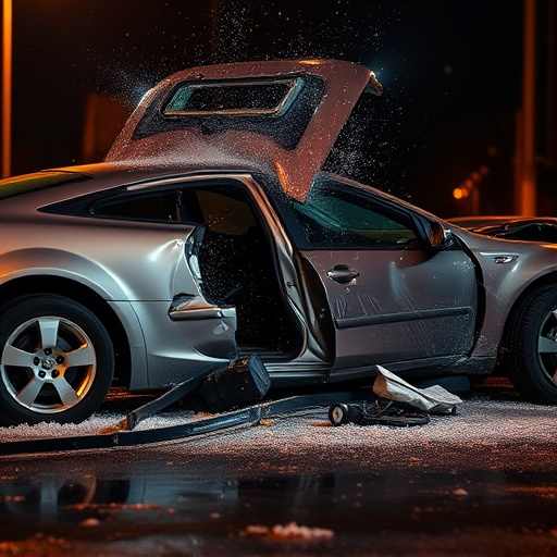 car crash damage