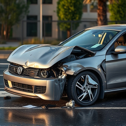 car crash damage