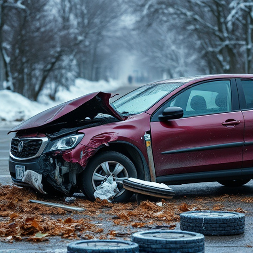 car crash damage