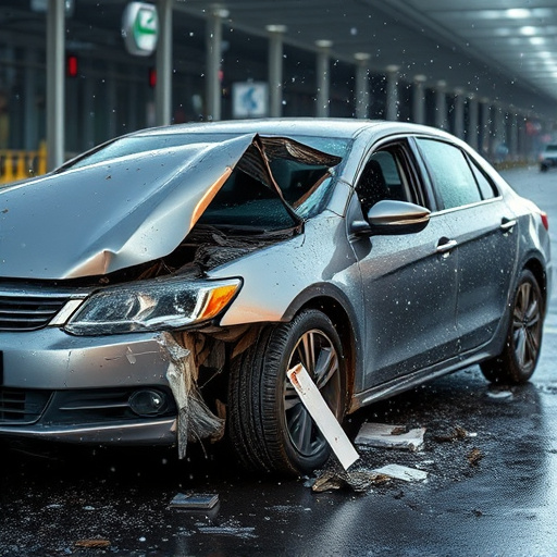 car crash damage