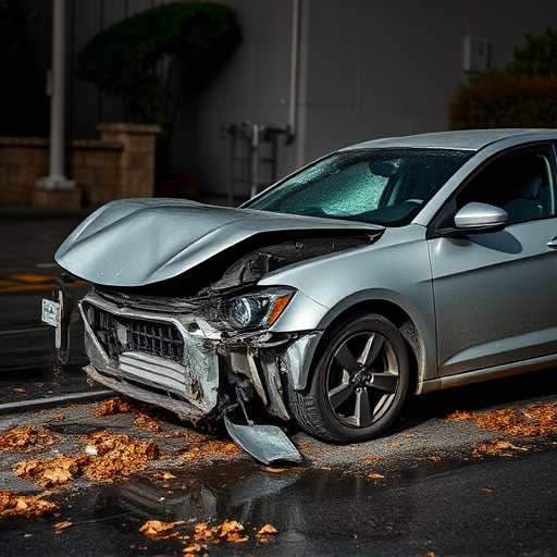 car crash damage