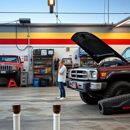 vehicle repair shop