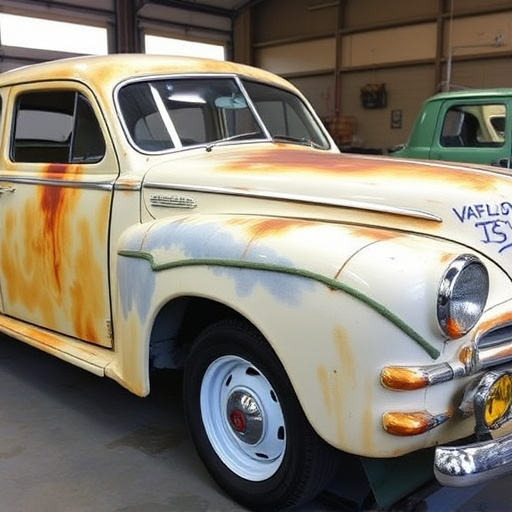 vehicle restoration process