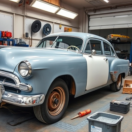 vehicle restoration process